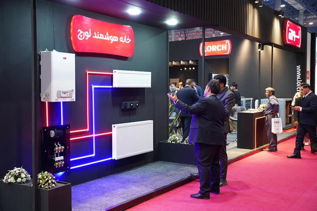 حضور شرکت لورچ در نمایشگاه مشهد 1404